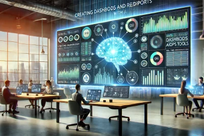 Creating Dashboards and Reports with AiOps Tools