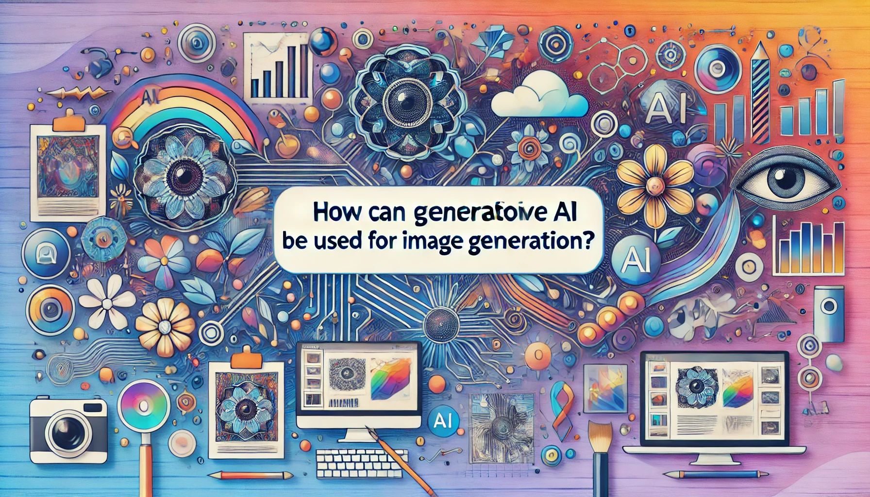 How can generative AI be used for image generation? - AiOps Redefined!!!
