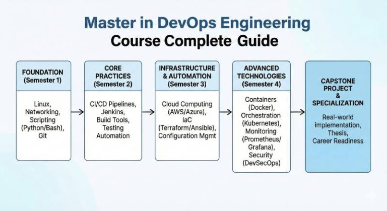 Master in DevOps Engineering Course Complete Guide - AiOps Redefined!!!