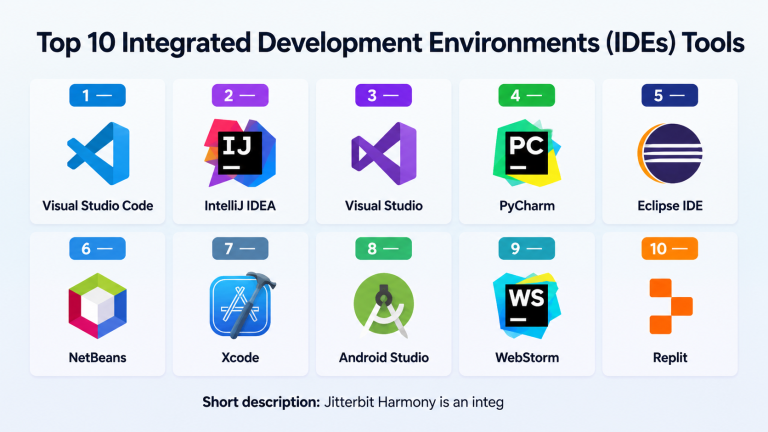 Ìdes For Software Development Top 10 Integrated Development Environments (IDEs): Features, Pros, Cons ...