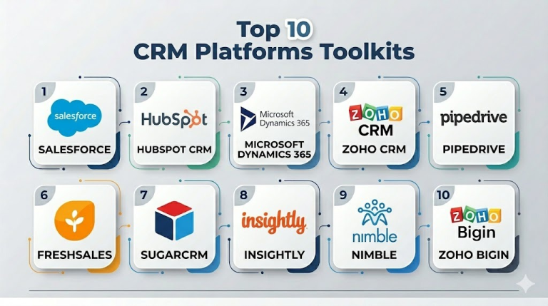Top 10 CRM Platforms Features, Pros, Cons & Comparison - AiOps Redefined!!!